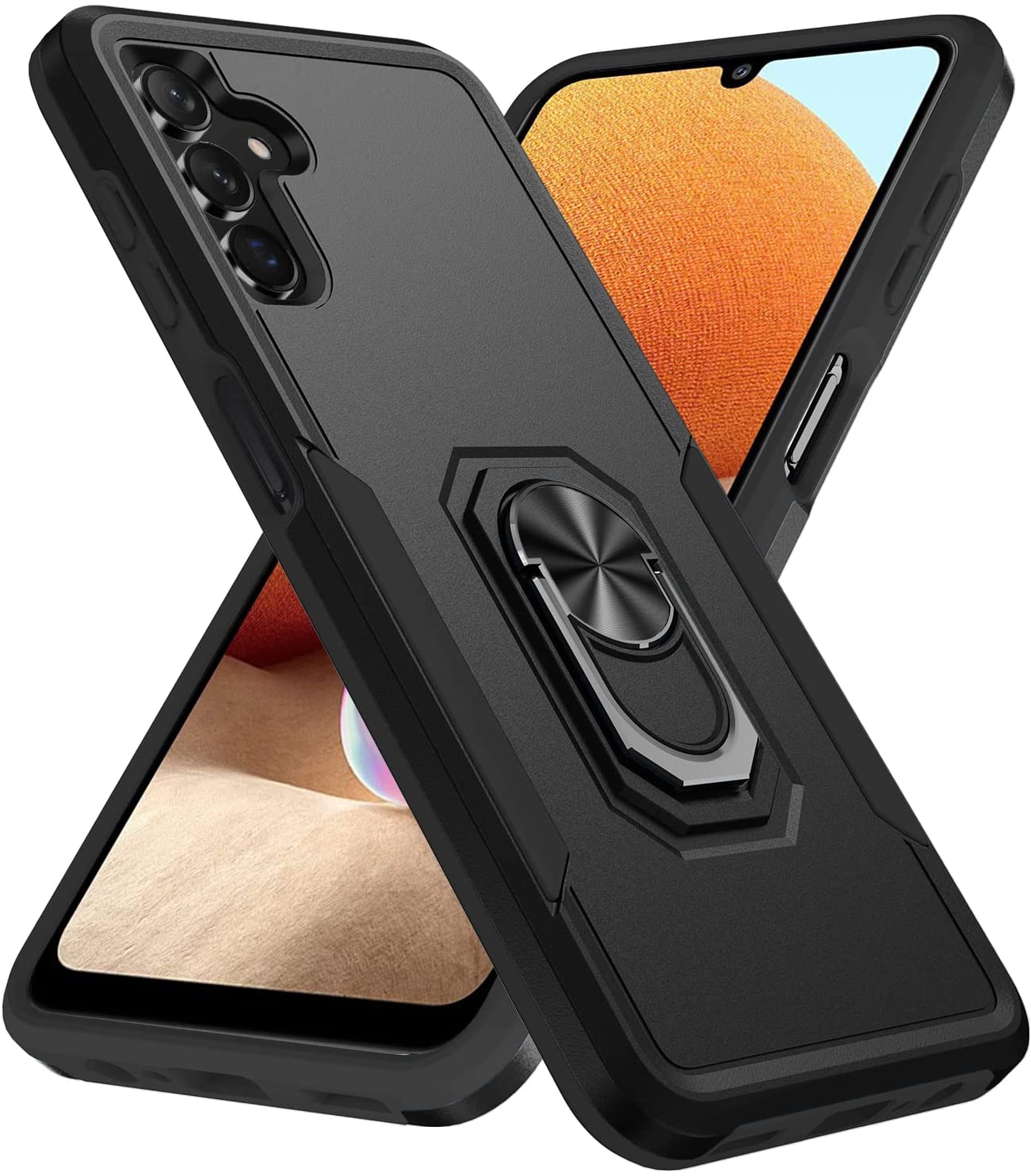 Étui à anneau robuste pour Samsung Galaxy A13 5G / A04s Étui à anneau robuste pour Samsung Galaxy A13 5G / A04s